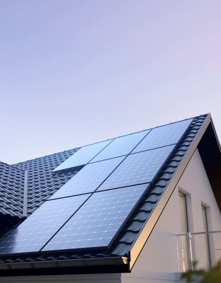 Rooftop solar installation